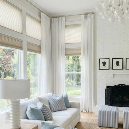 Voilage structuré transparent – ​​Liora