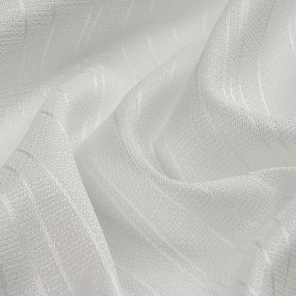 Voilage texturé transparent à l'aspect linéaire – Elion