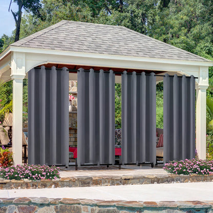 Wind-Resistant Outdoor Thermal Curtain Made to Measure · Corvella