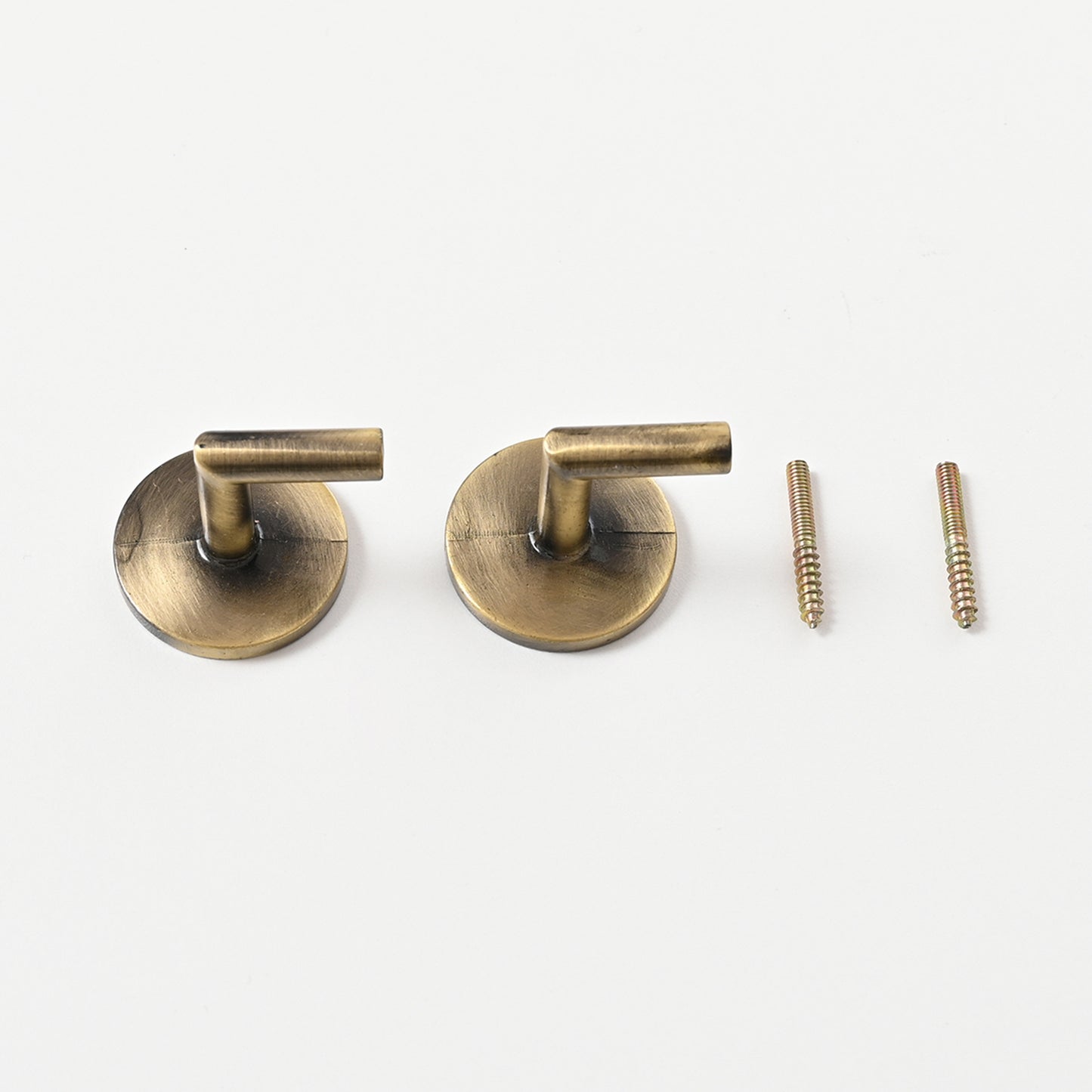 L-Shape Holdbacks Tiebacks Hooks, Black/Gold