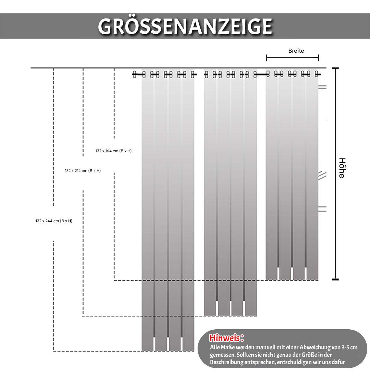 BTTO Lichtfilternde Samtvorhänge