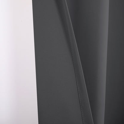 Patio windproof and waterproof blackout curtain with Velcro fastening for garden and terrace