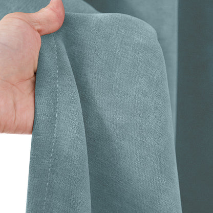 2 Blackout Curtains Chenille 510 GSM Thermal Curtain Light-blocking with Multifunction Tape