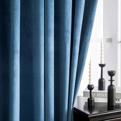 Custom-made velvet curtain · Milano