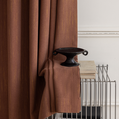 Custom-made structured blackout curtains · Asti 