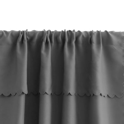 1 Panel Privacy Thermal Blackout Window Short Curtains