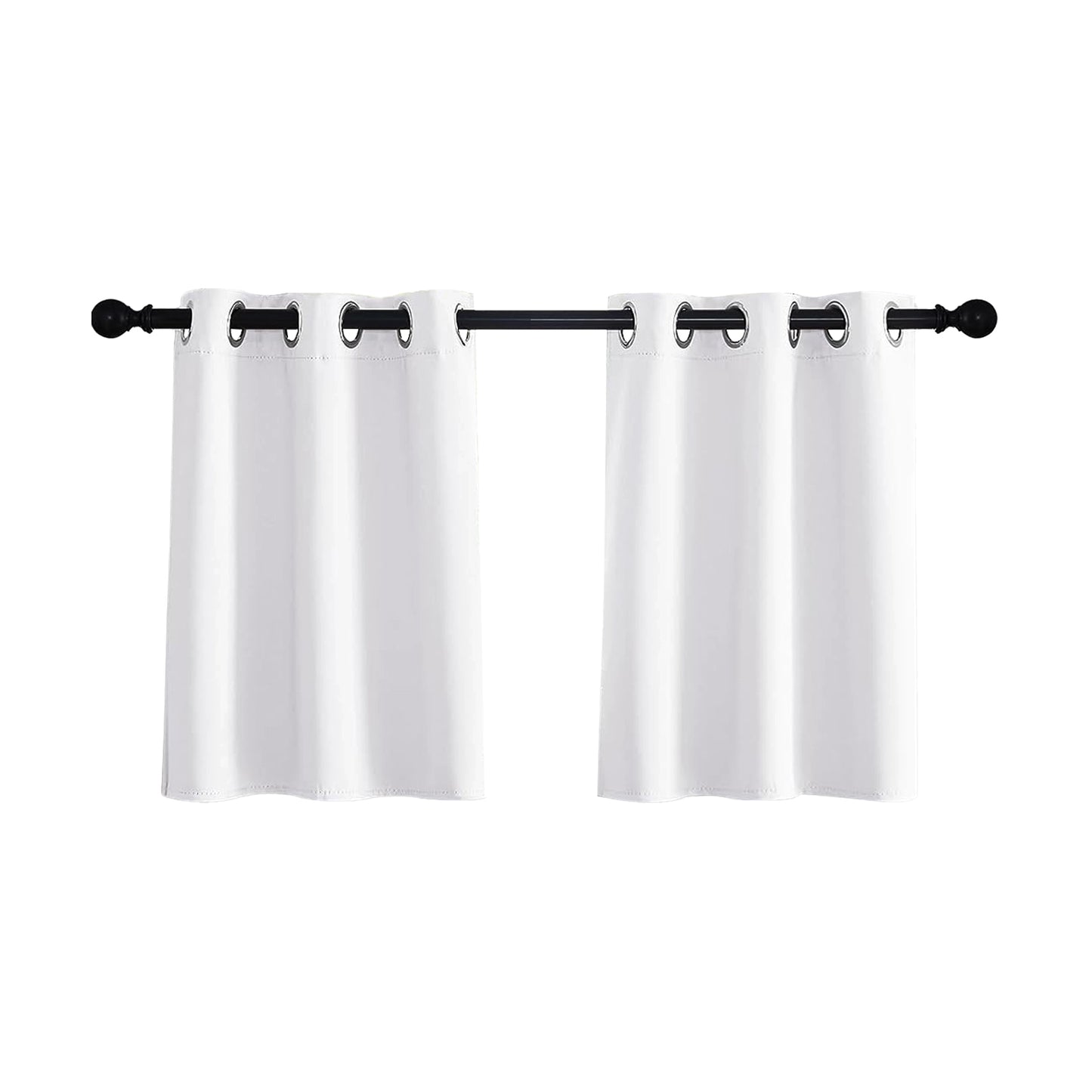 1 Panel High-precision Blackout Short Kitchen Curtains