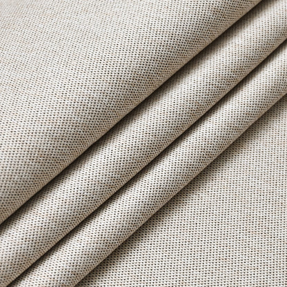 Linen Solid Curtains, 1 Panel, Beige, 132x160cm/132x213cm/132x241cm
