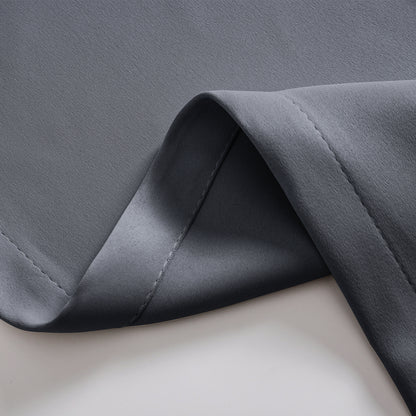 Blackout Curtains, 1 Panel, Gray, 132*160cm/132*183cm/132*213cm
