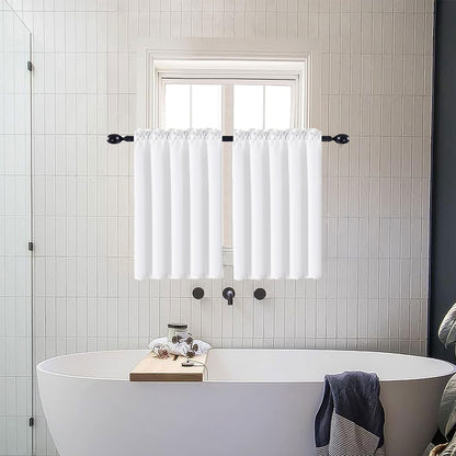 1 Panel Waterproof Short Small Curtains Privacy Protect