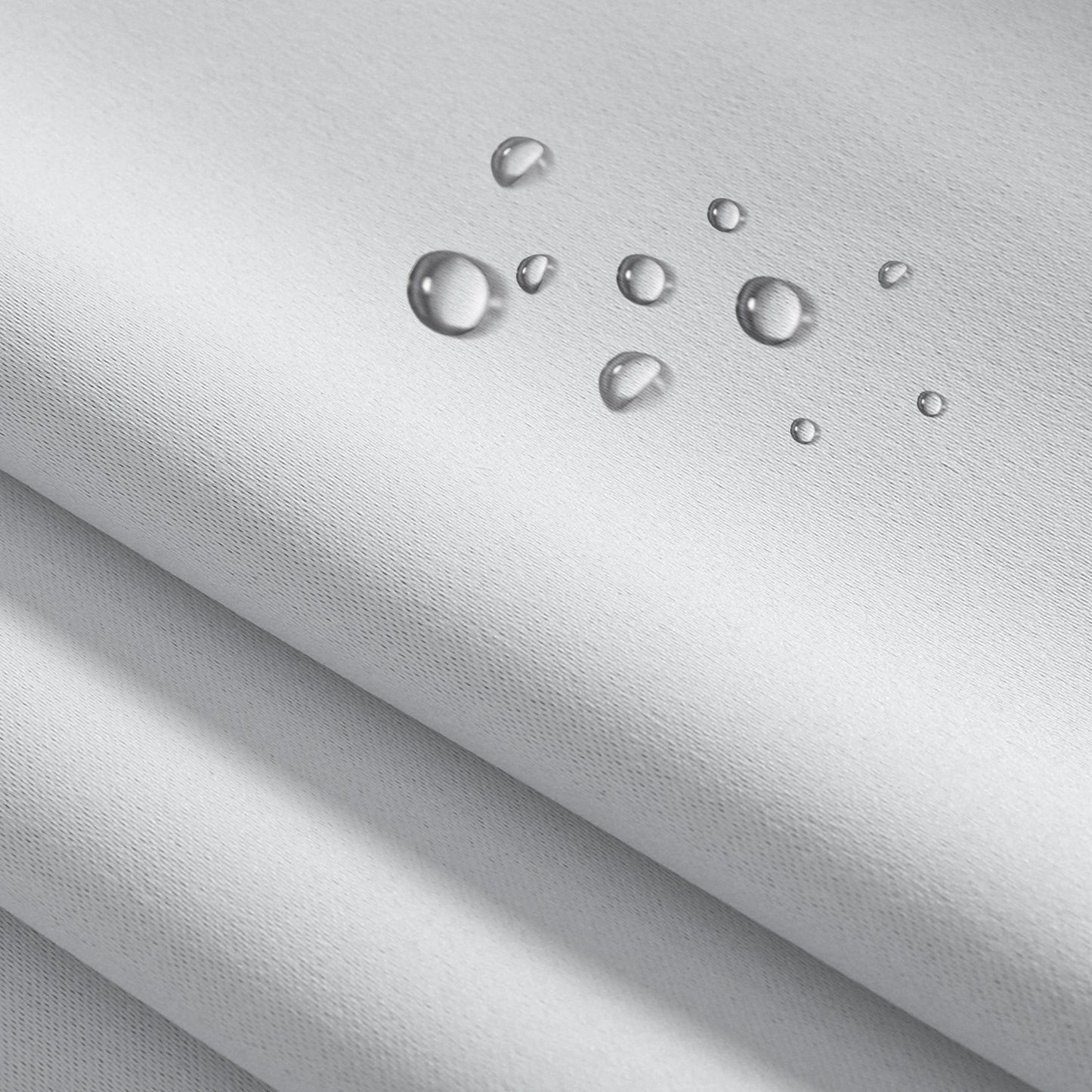 Patio Windproof & Waterproof Outdoor Curtain 1Panel