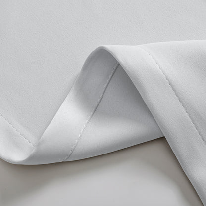 Top & Bottom Fixed Eyelets Windproof & Waterproof Outdoor Curtain 1 Panel