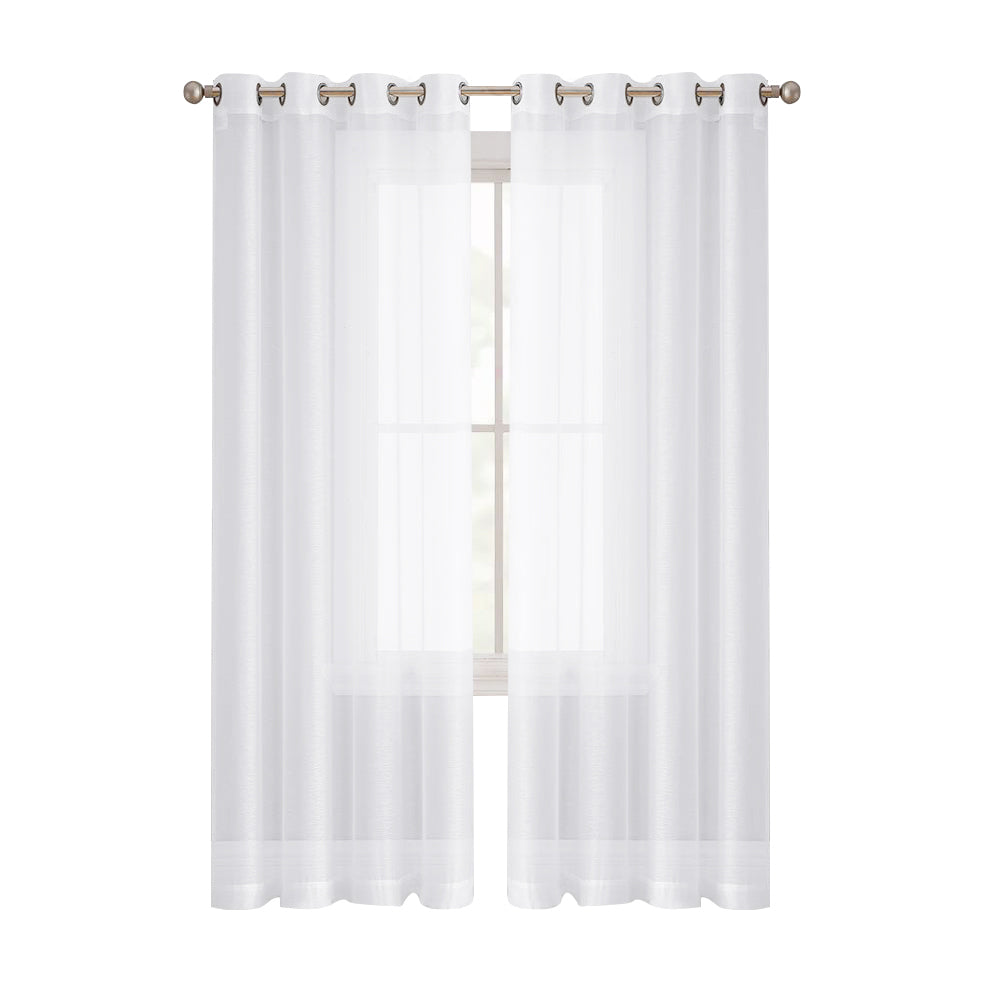 Eyelets Patio Waterproof Outdoor Curtain 1 Panel