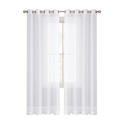 Eyelets Patio Waterproof Outdoor Curtain 1 Panel