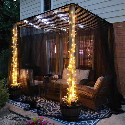 Patio Outdoor Curtain DIY Size Mosquito Net 1 Panel