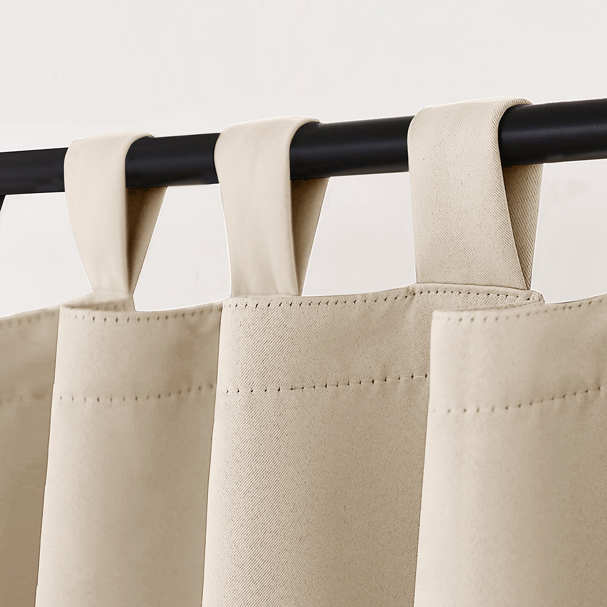 Patio Waterproof Outdoor Curtain Tab Top 1 Panel