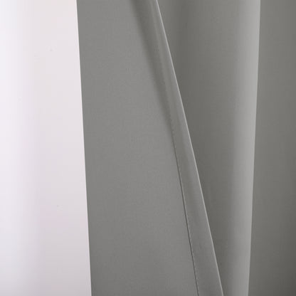 Top & Bottom Fixed Eyelets Windproof & Waterproof Outdoor Curtain 1 Panel