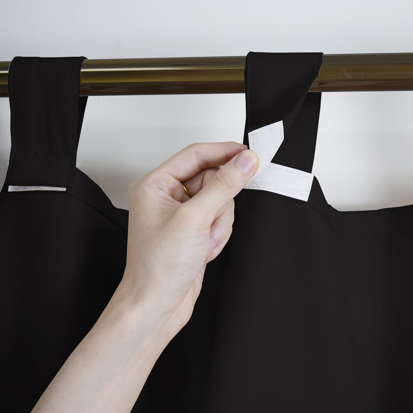 Waterproof Outdoor Curtain Blackout Magic Tab Top 1 Panel