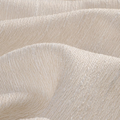 Textured linen-look sheer curtain – Aurelian