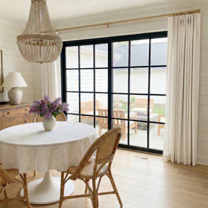 Custom-made structured curtain · Aurevia