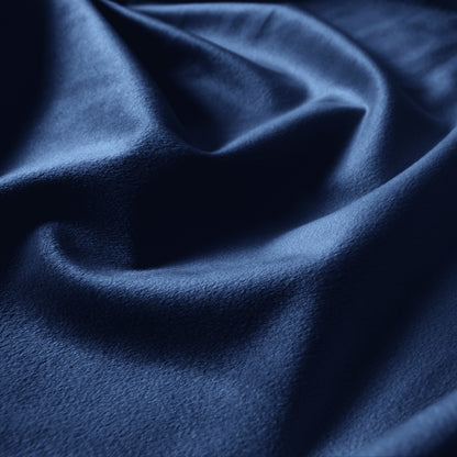 Rideau en velours épais, 1 panneau, bleu, 132 x 137 cm/132 x 160 cm/132 x 213 cm