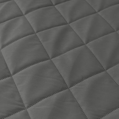 Extra Breiter Samt-Steppvorhang – Wärmende Trenn- oder Weihnachtsgardine aus 3-Schicht-Material