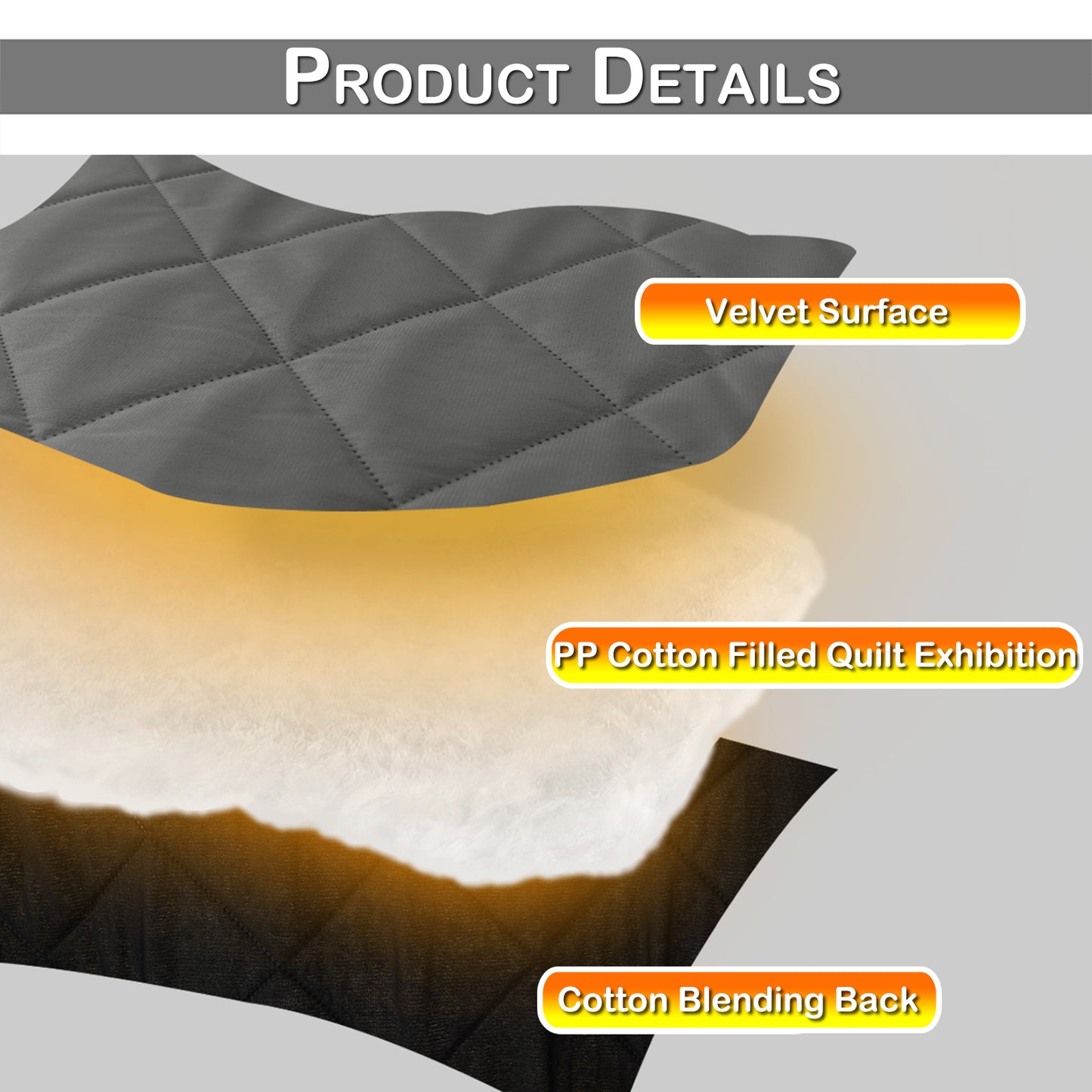 Extra Breiter Samt-Steppvorhang – Wärmende Trenn- oder Weihnachtsgardine aus 3-Schicht-Material