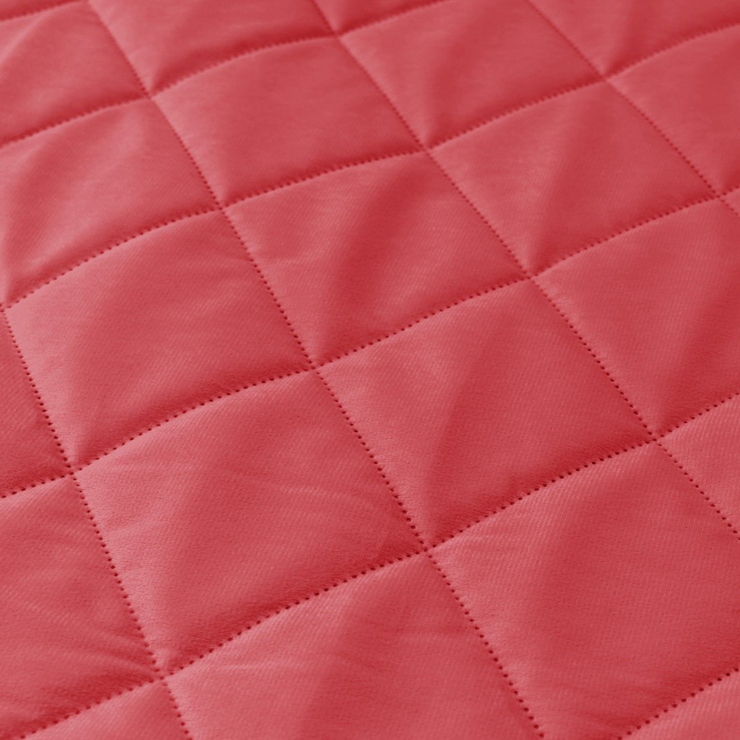 Extra Breiter Samt-Steppvorhang – Wärmende Trenn- oder Weihnachtsgardine aus 3-Schicht-Material