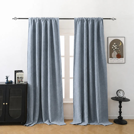 Soundproof thermal curtain made to measure · Boreal