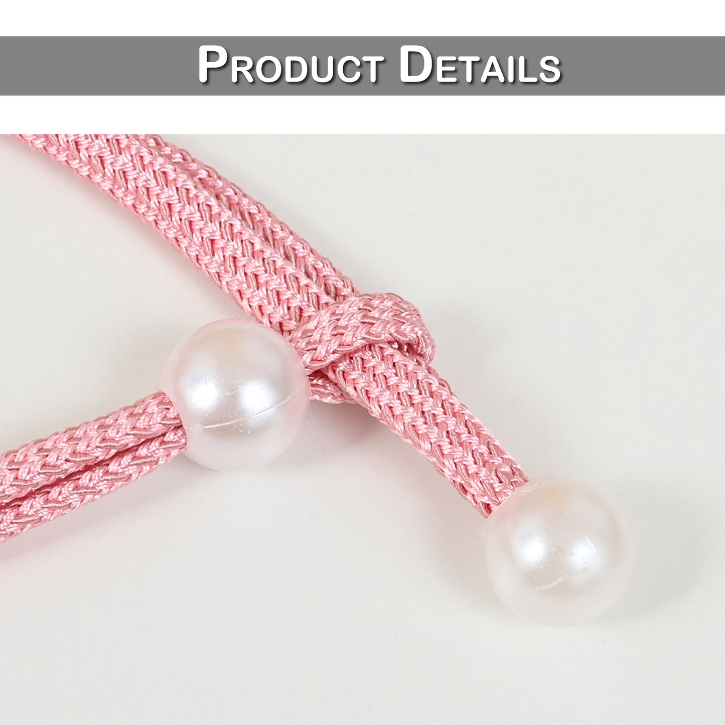 Curtain Rope Pearl Tiebacks Holdbacks