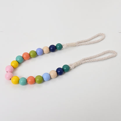 Rainbow Balls Beads Tiebacks Holdbacks Curtain Rope