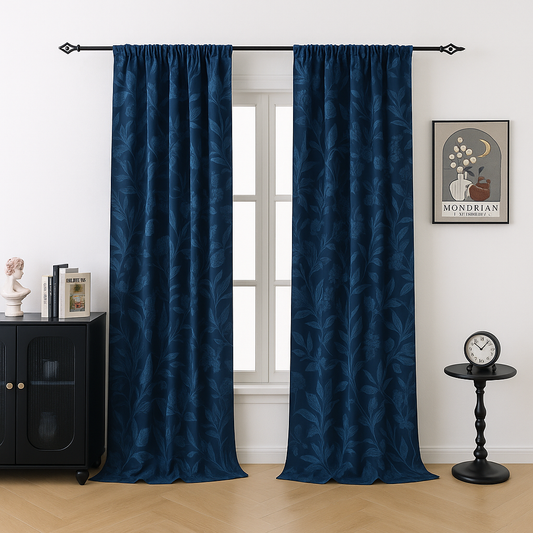 Natural custom-made curtains · Botanica