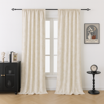 Natural custom-made curtains · Botanica