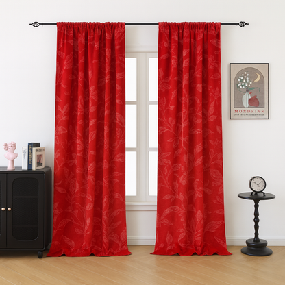 Natural custom-made curtains · Botanica