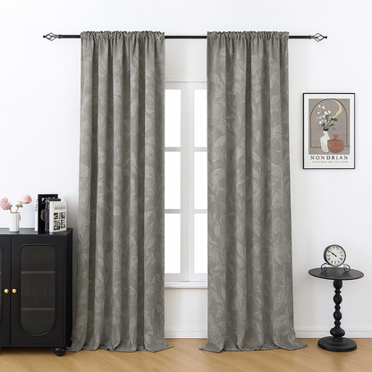 Natural custom-made curtains · Botanica