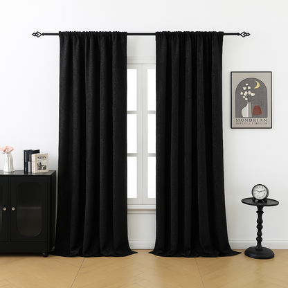 Klassische Jacquard-Samtvorhänge · Aurélia
