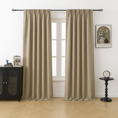 Custom-made blackout curtains · Lumora 