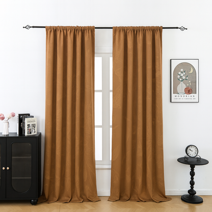 Natural custom-made curtains · Botanica