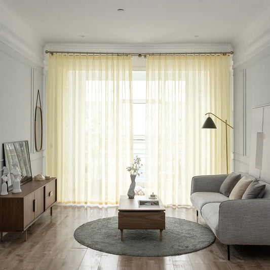 Custom-made translucent curtains · Lumis
