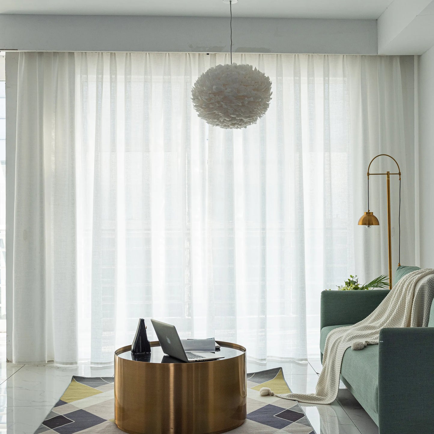 Rideaux naturels sur mesure · Careno