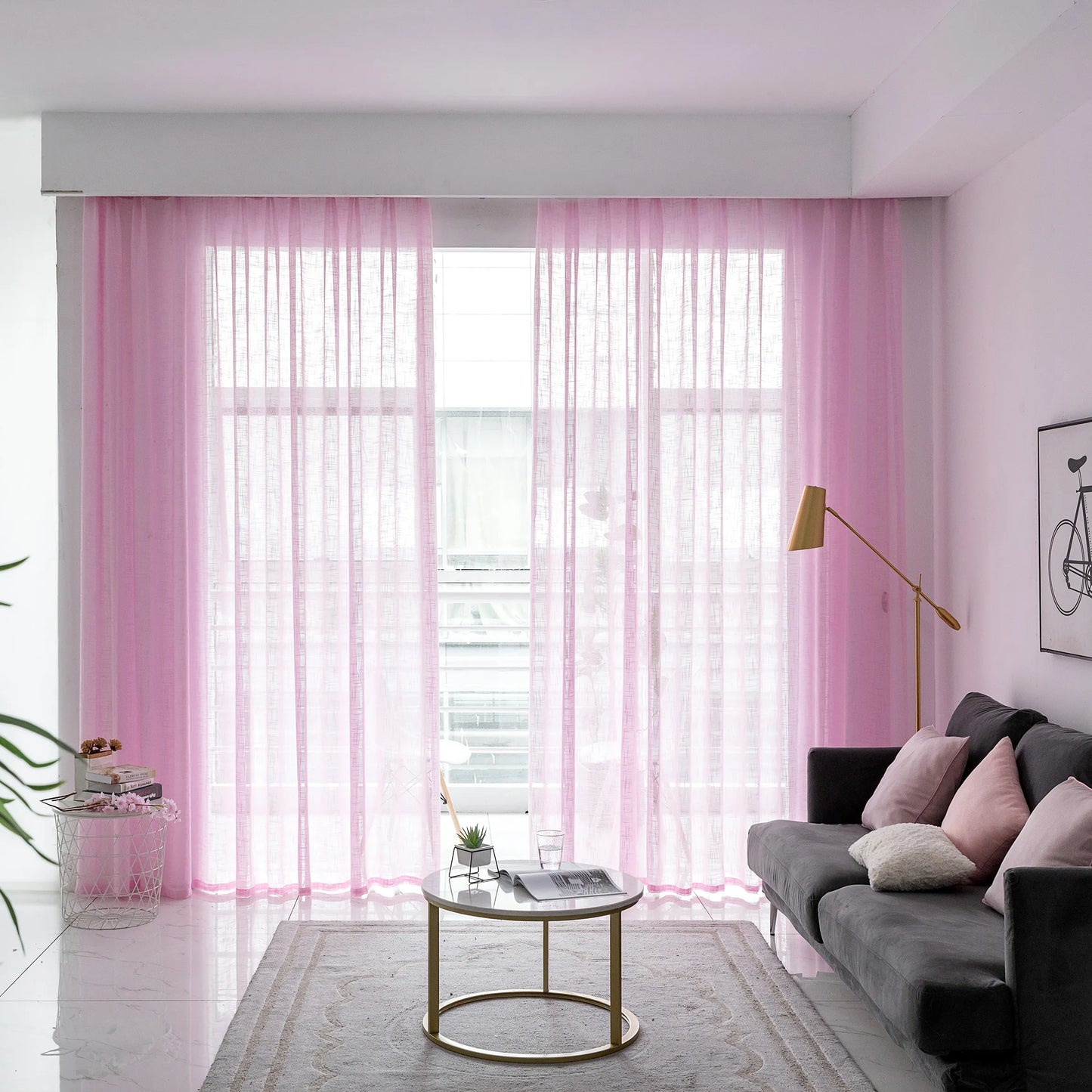 Custom-made translucent curtains · Lumis