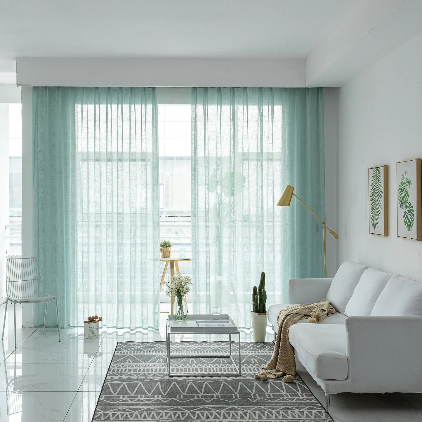 Custom-made translucent curtains · Lumis