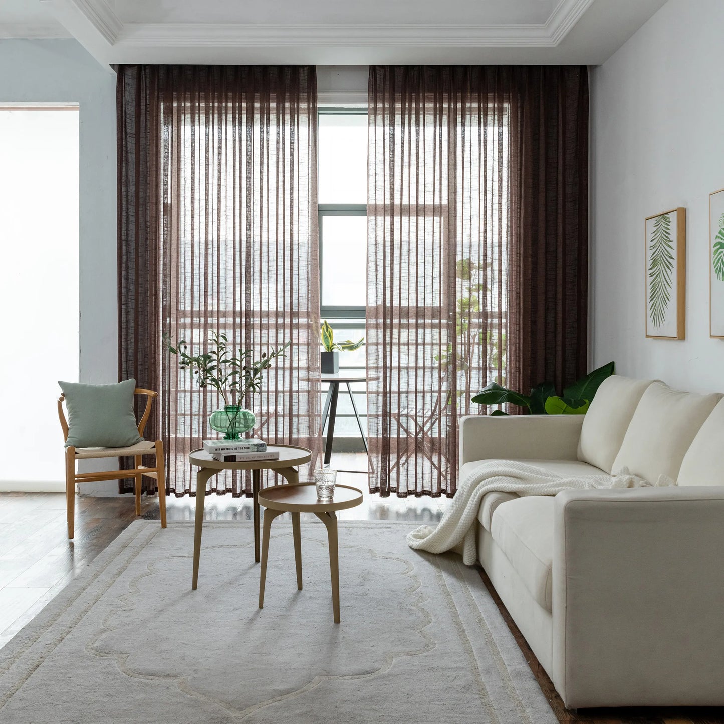 Custom-made translucent curtains · Lumis