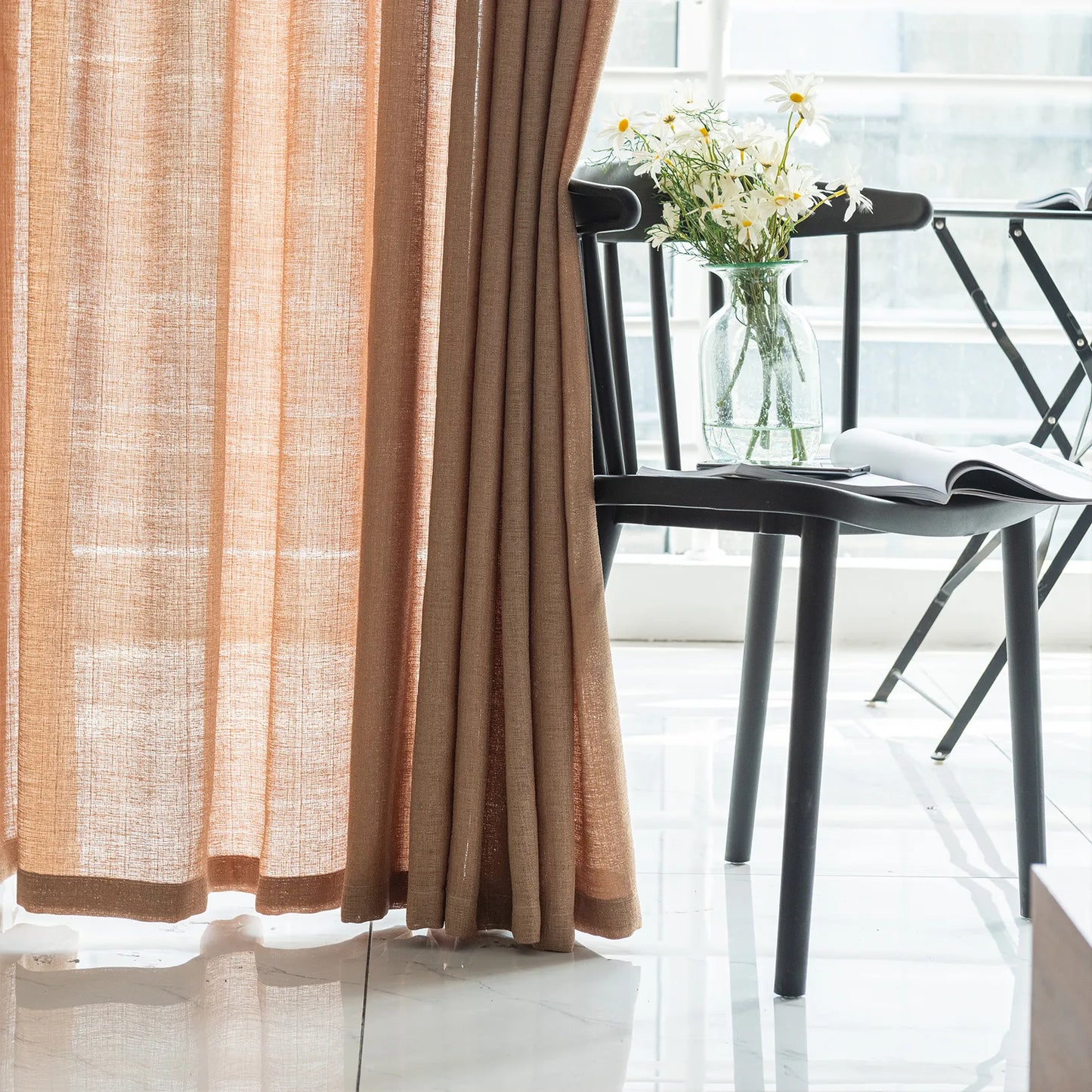 Rideaux naturels sur mesure · Careno