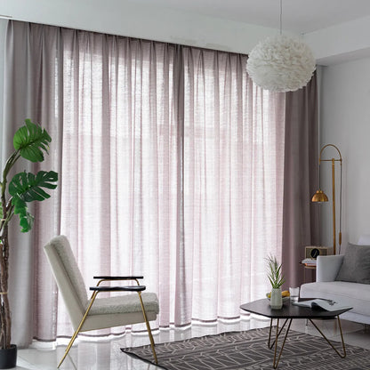 Rideaux naturels sur mesure · Careno