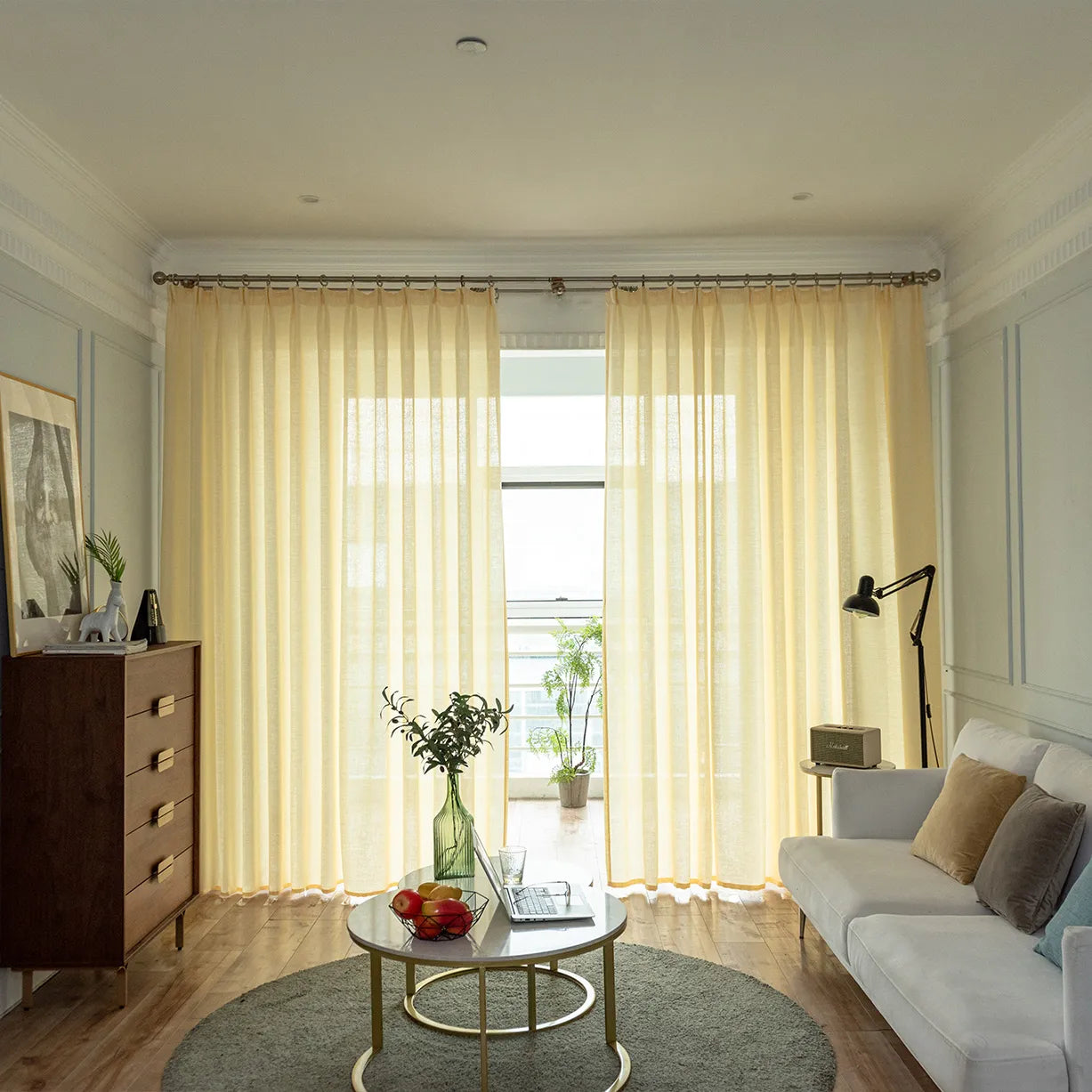 Rideaux naturels sur mesure · Careno