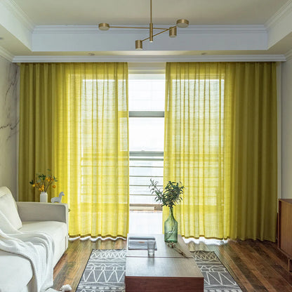 Rideaux naturels sur mesure · Careno