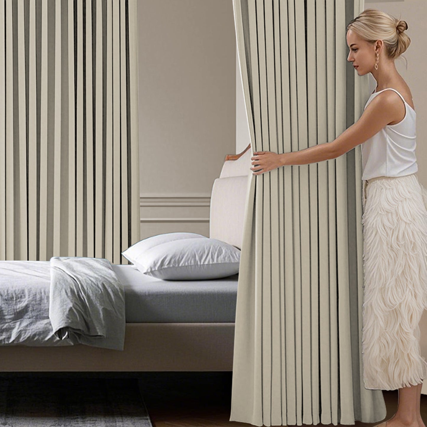 Flexible Room Divider Curtains Made to Measure · Flexo