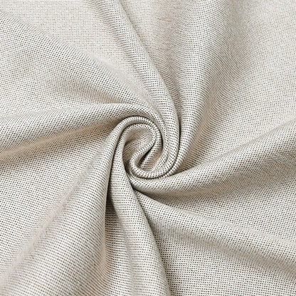 Linen Solid Curtains, 1 Panel, Beige, 132x160cm/132x213cm/132x241cm