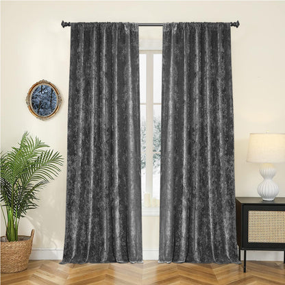 Velvet Curtain – Opaque, light and heat protection, 3 colors